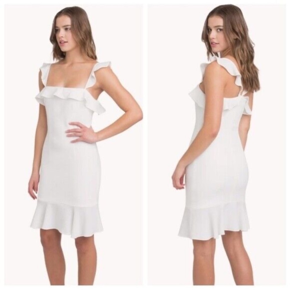 Black Halo Textured Cocktail Dress (BRIDAL)